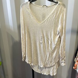 Bke long sleeve pebble top